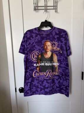Purple Camo Crown Royal Tour T-Shirt